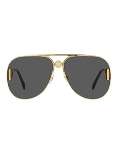 Versace ochelari de soare culoarea auriu