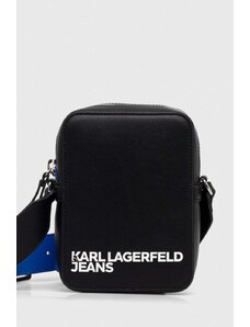 Karl Lagerfeld Jeans rucsac barbati, culoarea negru, mare, neted