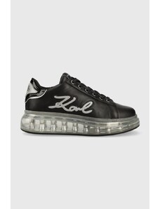 Karl Lagerfeld sneakers din piele KAPRI KUSHION culoarea negru, KL62610F