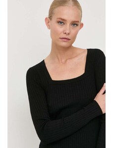 Max Mara Leisure pulover femei, culoarea negru, light