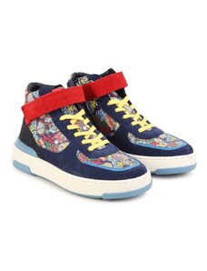 Marc Jacobs sneakers pentru copii culoarea albastru marin