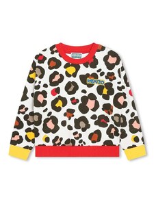 Kenzo Kids bluza copii culoarea bej, modelator