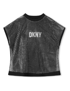 Dkny tricou copii culoarea gri