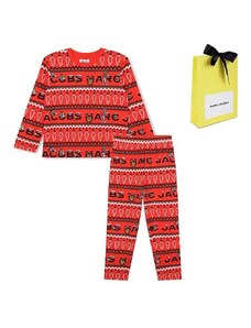 Marc Jacobs pijama copii culoarea rosu, modelator