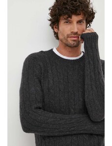 Polo Ralph Lauren pulover din cașmir barbati, culoarea gri