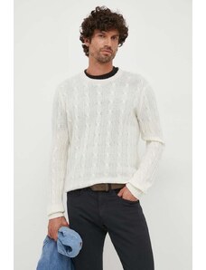 Polo Ralph Lauren pulover din cașmir barbati, culoarea bej