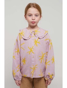 Bobo Choses camasa de bumbac pentru copii culoarea violet