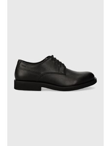 BOSS pantofi de piele Baird barbati, culoarea negru, 50503445