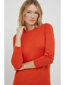 Lauren Ralph Lauren pulover femei, culoarea portocaliu, light