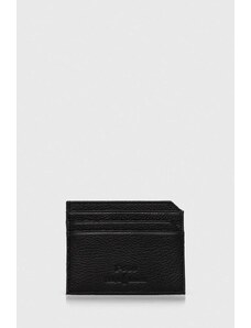Polo Ralph Lauren caracasă din piele culoarea negru 405914159