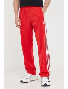 adidas Originals pantaloni de trening culoarea roșu, cu model IJ7057