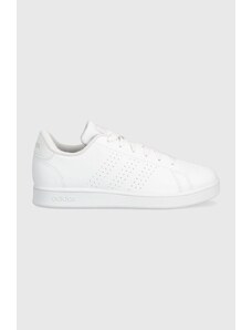 adidas sneakers pentru copii ADVANTAGE K culoarea alb
