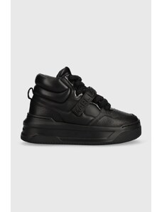 Karl Lagerfeld sneakers din piele KREW MAX KC culoarea negru, KL63350