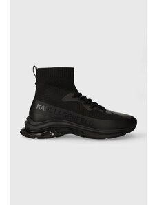 Karl Lagerfeld sneakers LUX FINESSE culoarea negru, KL53141