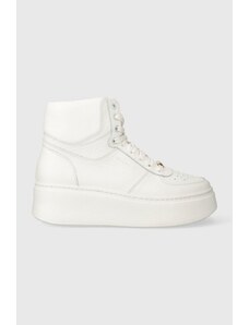 Charles Footwear sneakers din piele Zana culoarea alb, Zana.Sneaker.High.White