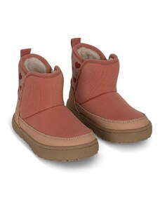 Konges Sløjd cizme de iarna pentru copii culoarea roz