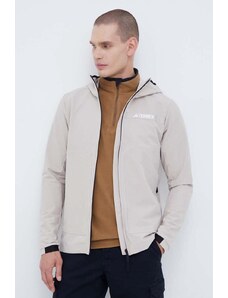 adidas TERREX jacheta de exterior Multi Softshell culoarea bej