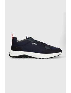 HUGO sneakers Kane culoarea albastru marin, 50504379