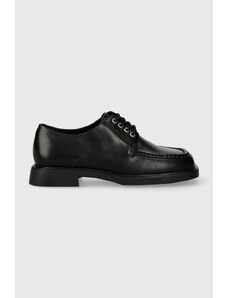 Vagabond Shoemakers pantofi de piele JACLYN femei, culoarea negru, cu toc plat, 5638.201.20