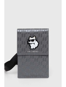 Karl Lagerfeld carcasa de telefon culoarea gri