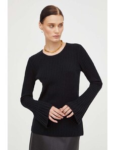 By Malene Birger pulover de lana femei, culoarea negru