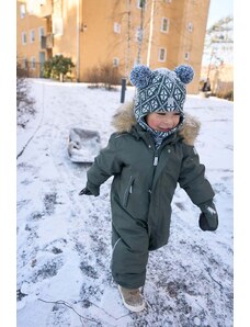 Reima salopete de iarna pentru copii Gotland culoarea verde