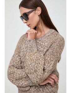 BOSS pulover din amestec de lana femei, călduros