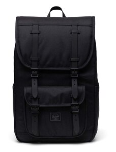 Herschel rucsac 11391-05881-O Little America Mid Backpack culoarea negru, mare, neted