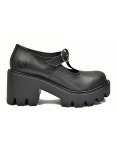 Altercore pantof femei, culoarea negru, cu platforma, Mary.Vegan