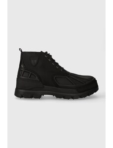 Polo Ralph Lauren pantofi Oslo Low II barbati, culoarea negru, 812913554001