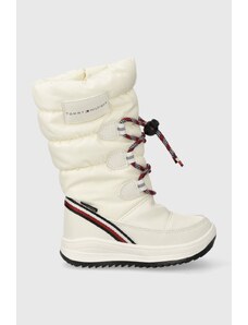Tommy Hilfiger cizme de iarna copii culoarea alb