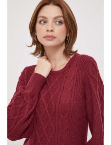 Artigli pulover femei, culoarea bordo