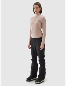 4F Pantaloni de schi membrana 10000 pentru femei - negri - L