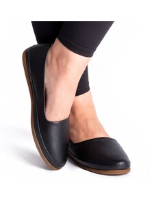 Pantofi piele naturala 22007 negru Dr. Calm