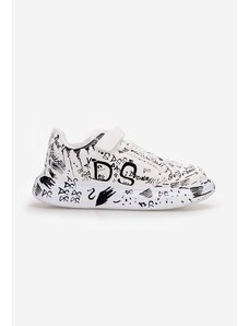 Zapatos Sneakers copii Enno B albi