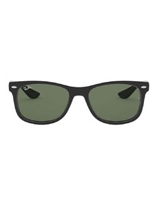 Ray-Ban ochelari de soare copii Junior New Wayfarer culoarea verde, 0RJ9052S