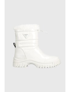 Guess cizme de iarna LOLITA2 culoarea alb, FL8LO2 PAT10