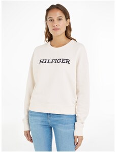 Cream Women's Sweatshirt Tommy Hilfiger - Women