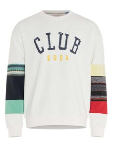 SCOTCH & SODA Futer Relaxed Fit Club Applique 174517 SC0001 off white