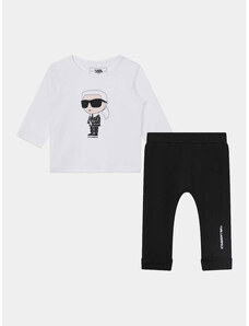 Set bluză și leggings Karl Lagerfeld Kids
