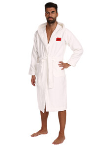 Halat de baie pentru bărbați HUGO alb (50503029 100) XL