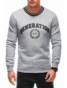 EDOTI Men's sweatshirt B1622 - grey