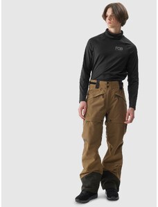 4F Pantaloni de snowboard membrana 15000 pentru bărbați - maro - L