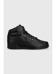Reebok sneakers din piele EX-O-FIT HI culoarea negru, 100000109