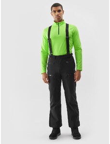 4F Pantaloni de schi cu bretele membrana 15000 pentru bărbați - negri - L