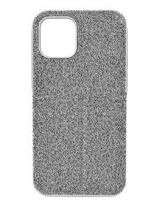 Swarovski Husă de telefon iPhone 12 Pro Max High culoarea gri