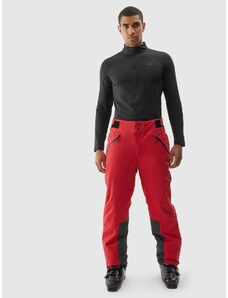 4F Pantaloni de schi membrana Dermizax 20000 pentru bărbați - roșii - L