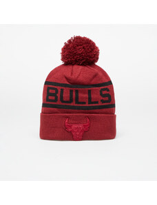 Pălărie New Era Chicago Bulls Tonal Jake Bobble Knit Beanie Dark Red