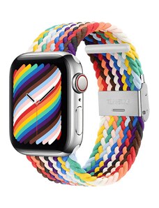 RYB Curea Apple Watch Braided Loop Rainbow 41 40 38mm