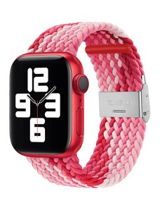 RYB Curea Apple Watch Braided Loop Strawberry Red 41 40 38mm